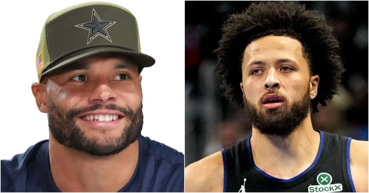Cade Cunningham ditches Detroit allegiance to pledge loyalty for Cowboys as $269,085,780 NBA star makes bold prediction for Dak Prescott and Co.