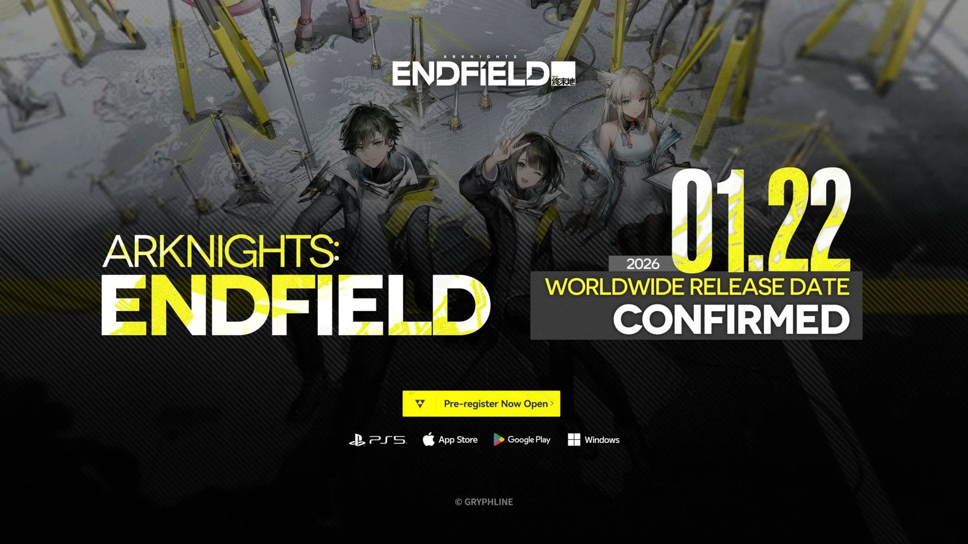 Endfield launch date (Image via Hypergryph)