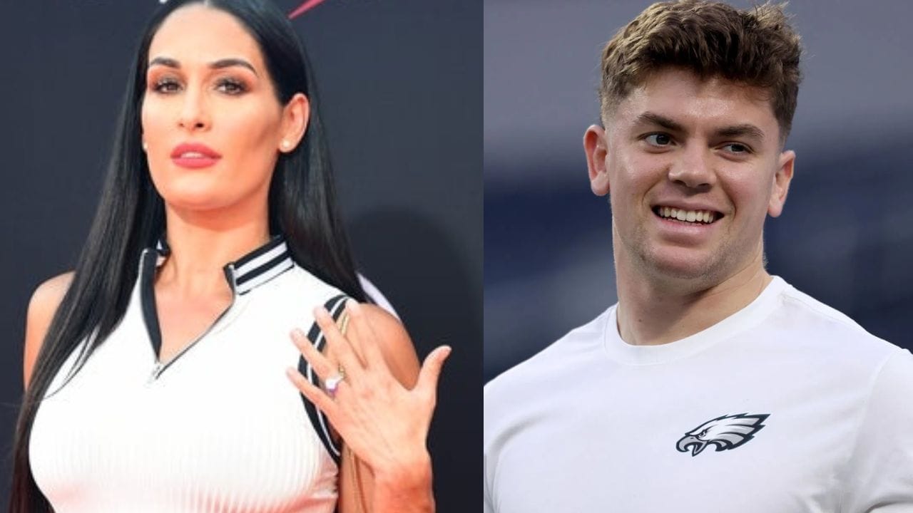 WWE star Nikki Bella rocks Cooper DeJean