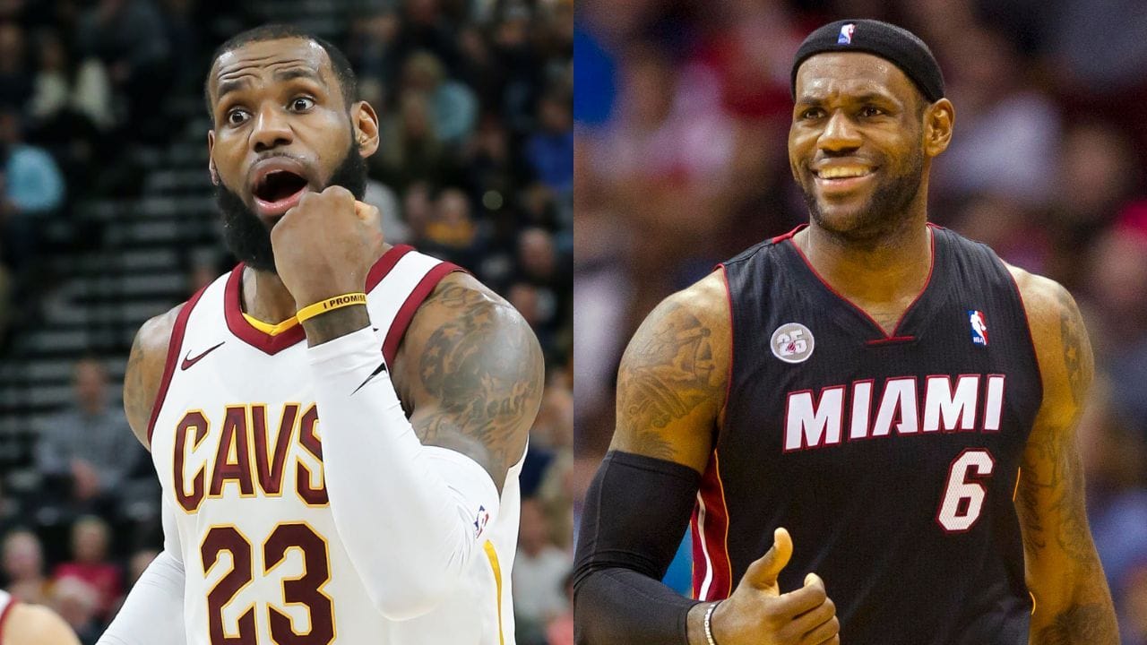  LeBron James Overlooks Miami Heat Dynasty Era by Choosing Cavaliers Non-Championship Year as Peak Career Season