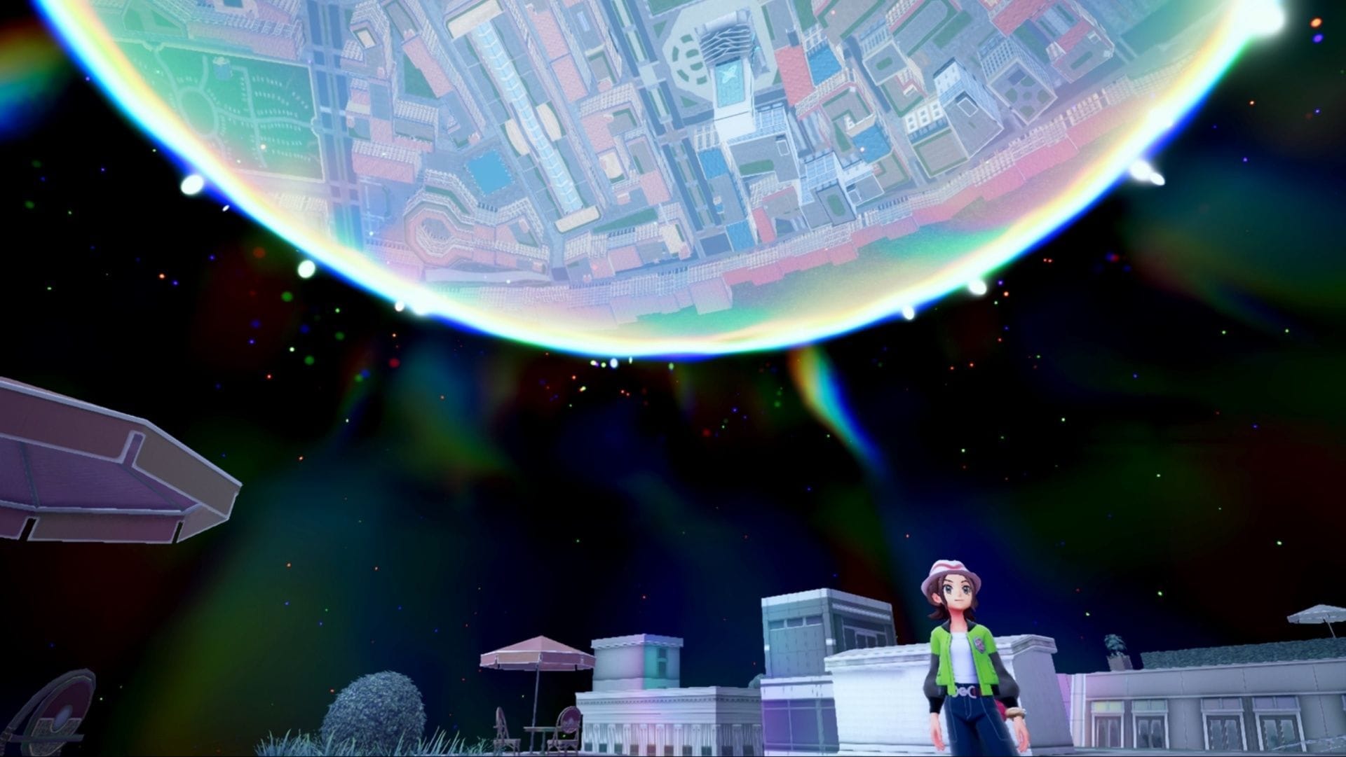 Hyperspace Lumiose in Pokemon Legends Z-A (Image via The Pokemon Company)