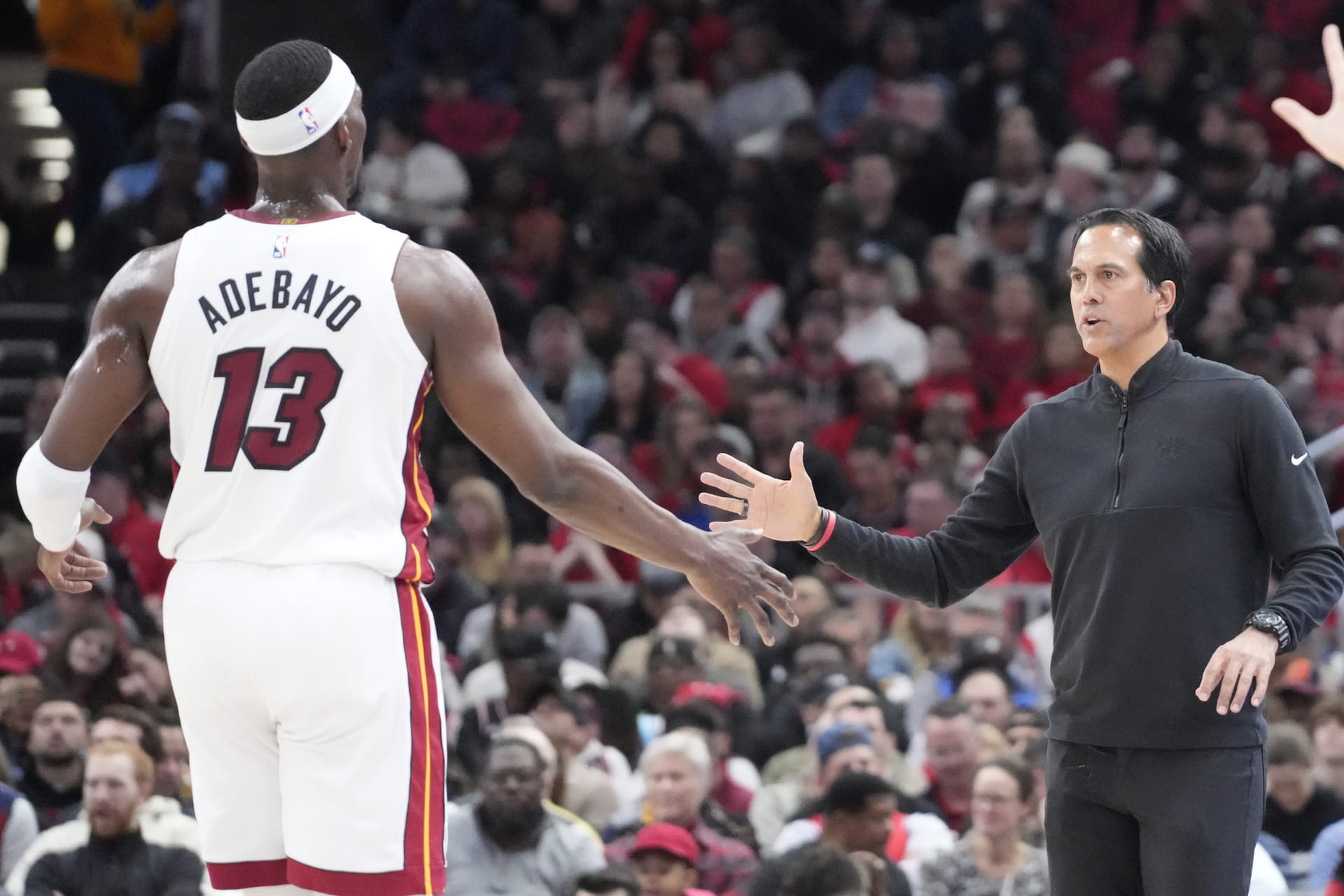 Why Did Bam Adebayo Hate Coach Erik Spoelstra? Heat Star Reveals Reason in Candid Revelation (Source: Imagn)
