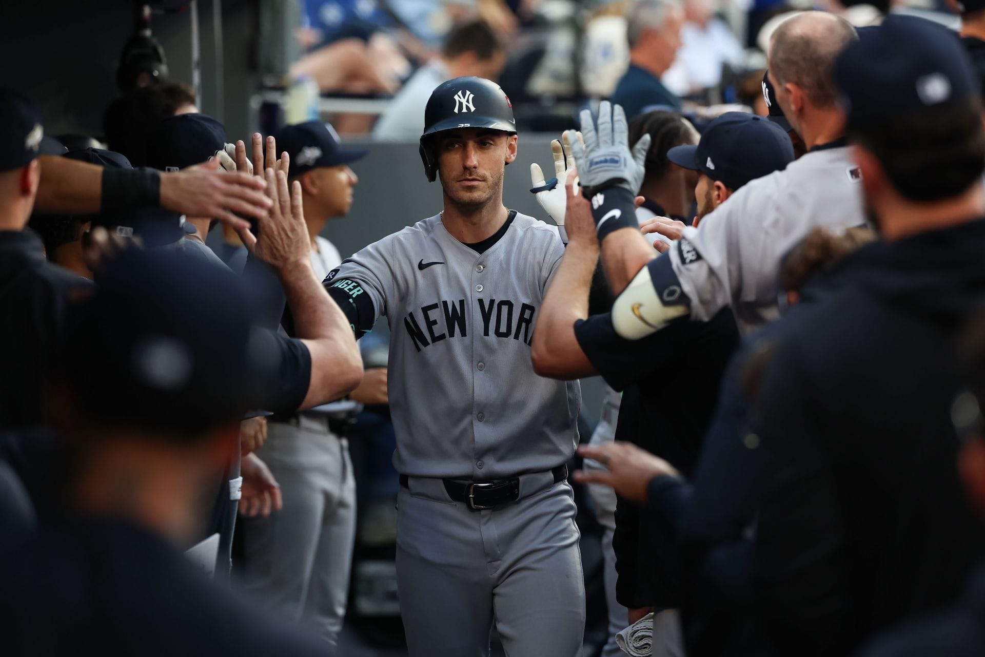 Division Series - New York Yankees v Toronto Blue Jays - Game Two - Source: Getty