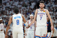 Jalen Williams and Chet Holmgren of the OKC Thunder. (Photo: IMAGN)