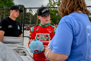 NASCAR ace Kevin Harvick’s son Keelan becomes youngest Snowflake 125 winner in stunning late night Pensacola triumph