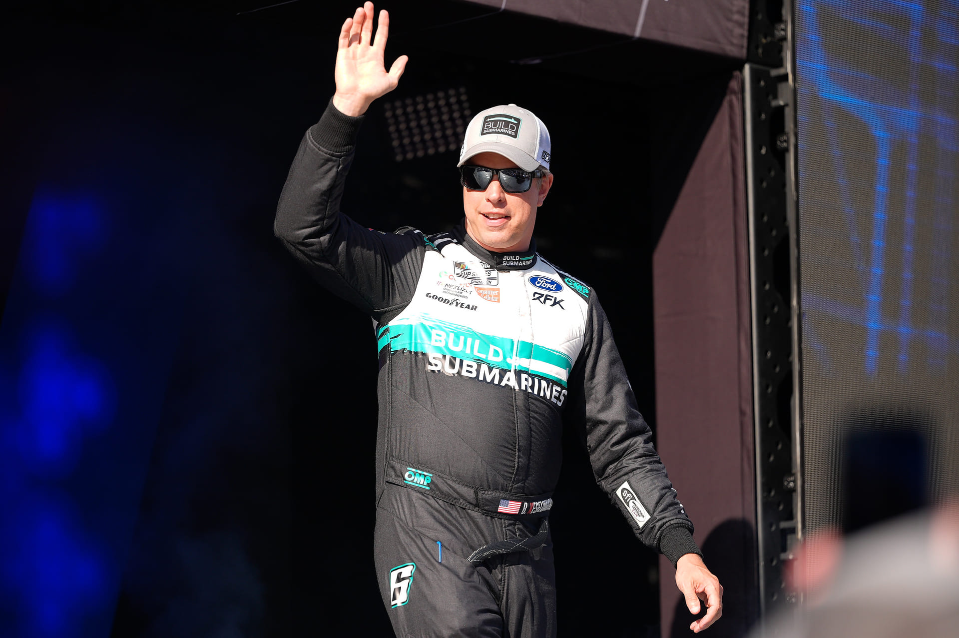Brad Keselowski provides health update as he rolls out of hospital after leg surgery&nbsp;