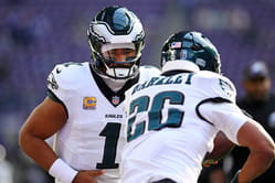 Saquon Barkley doesn’t mince words on Jalen Hurts after Eagles QB’s disastrous 4INT outing in 22-19 loss vs. Chargers