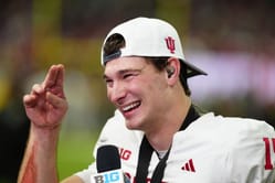 "Performative as hell," "Take away his Heisman": CFB fans rip Fernando Mendoza for "fake cry" in viral post-game interview after Indiana beats OSU