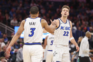 Desmond Bane and Franz Wagner of the Orlando Magic. (Photo: IMAGN)