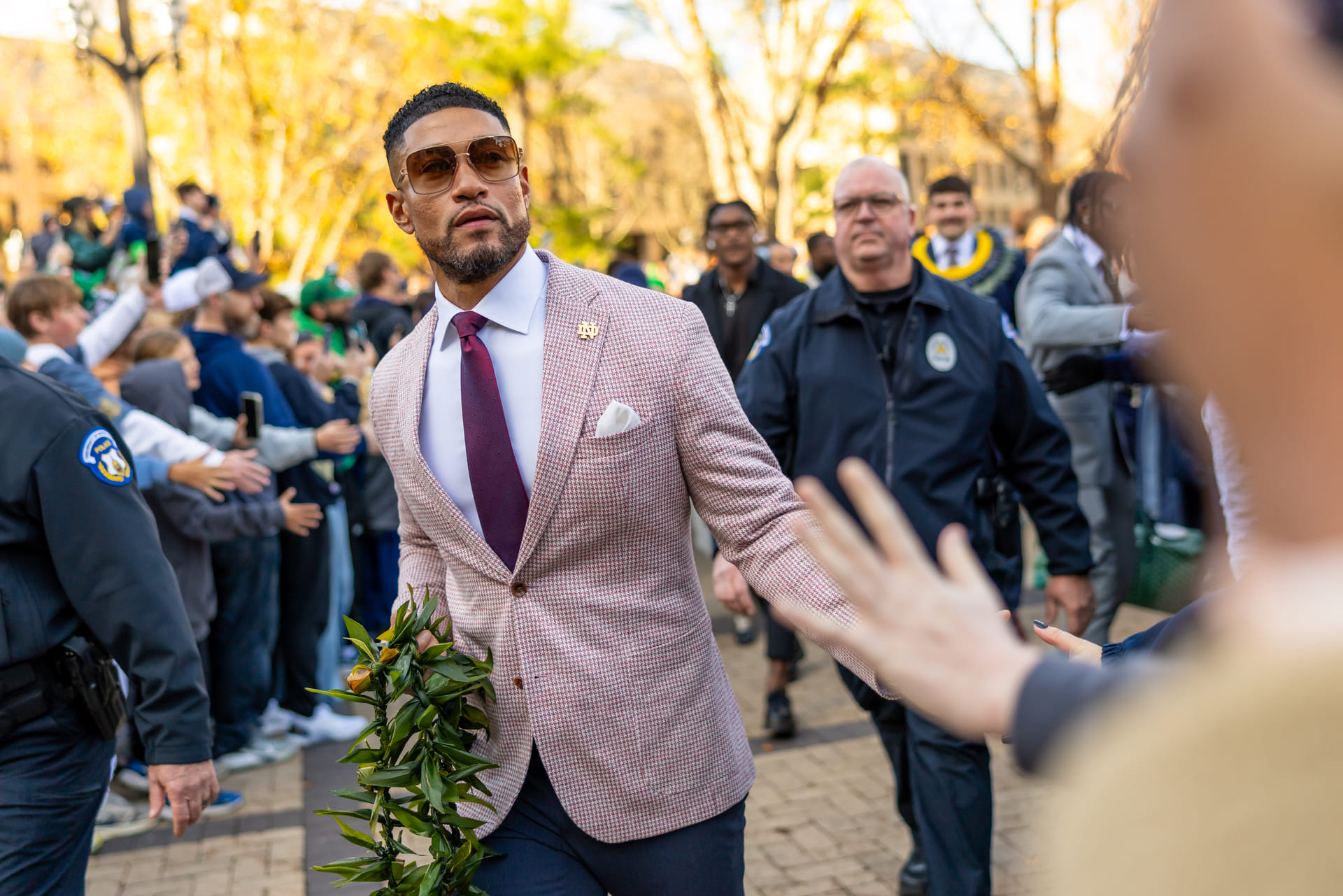 NCAA Football: Notre Dame HC Marcus Freeman - Source: Imagn