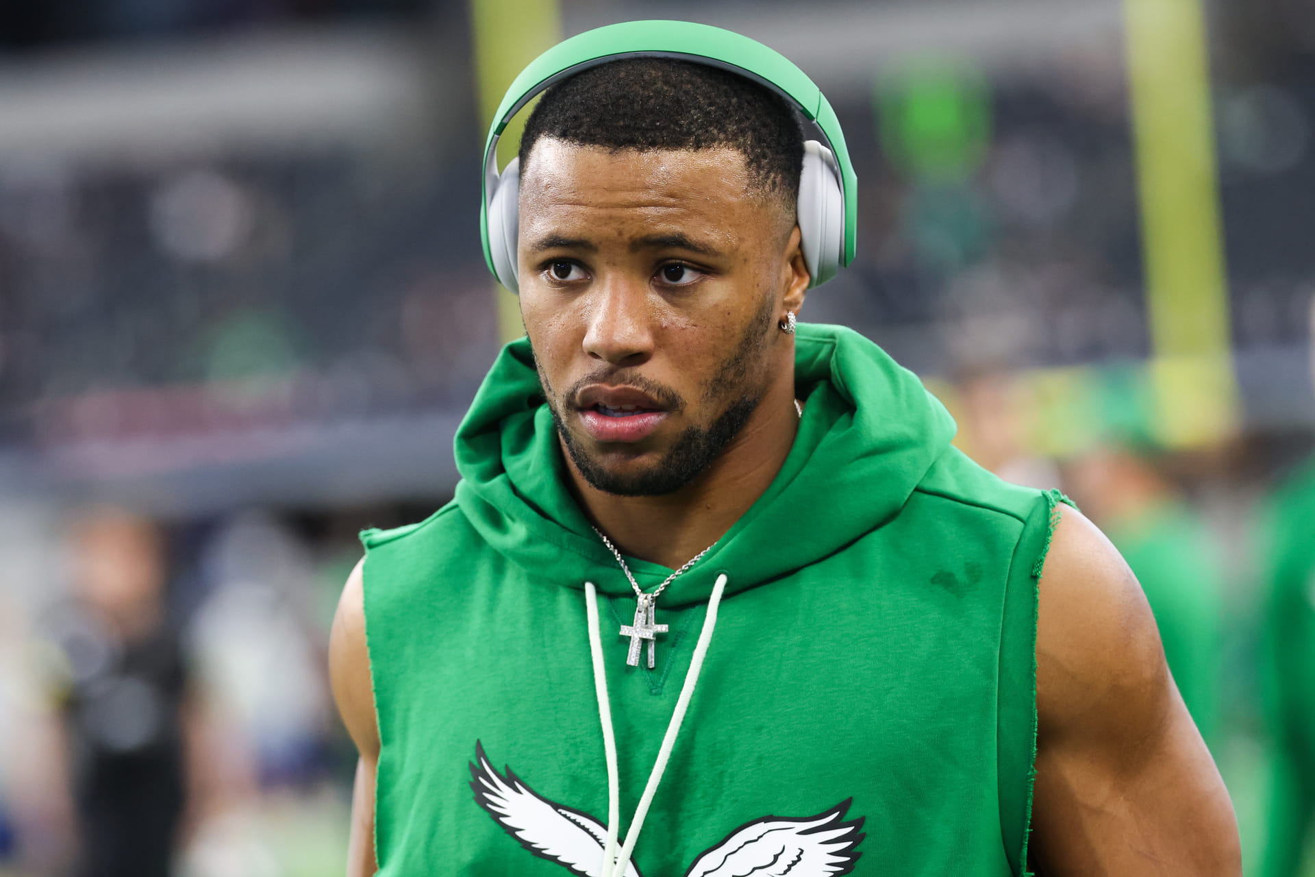 Saquon Barkley reveals true feelings on Eagles’ energy amid continuous reports of fractured locker room