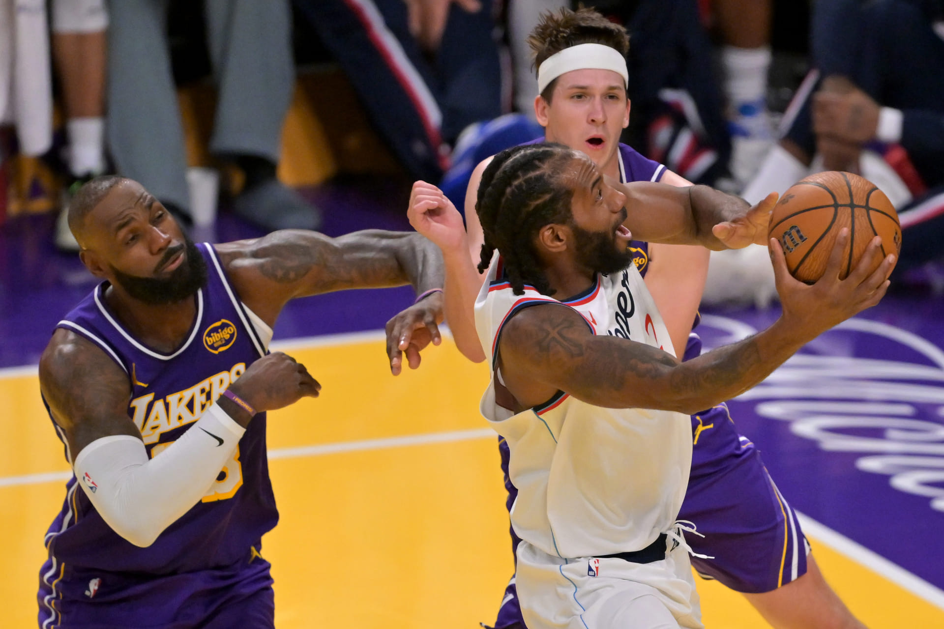 NBA: Los Angeles Clippers at Los Angeles Lakers - Source: Imagn