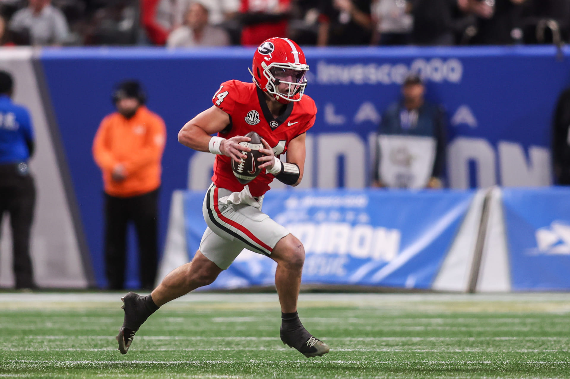 NCAA Football: Georgia QB Gunner Stockton - Source: Imagn
