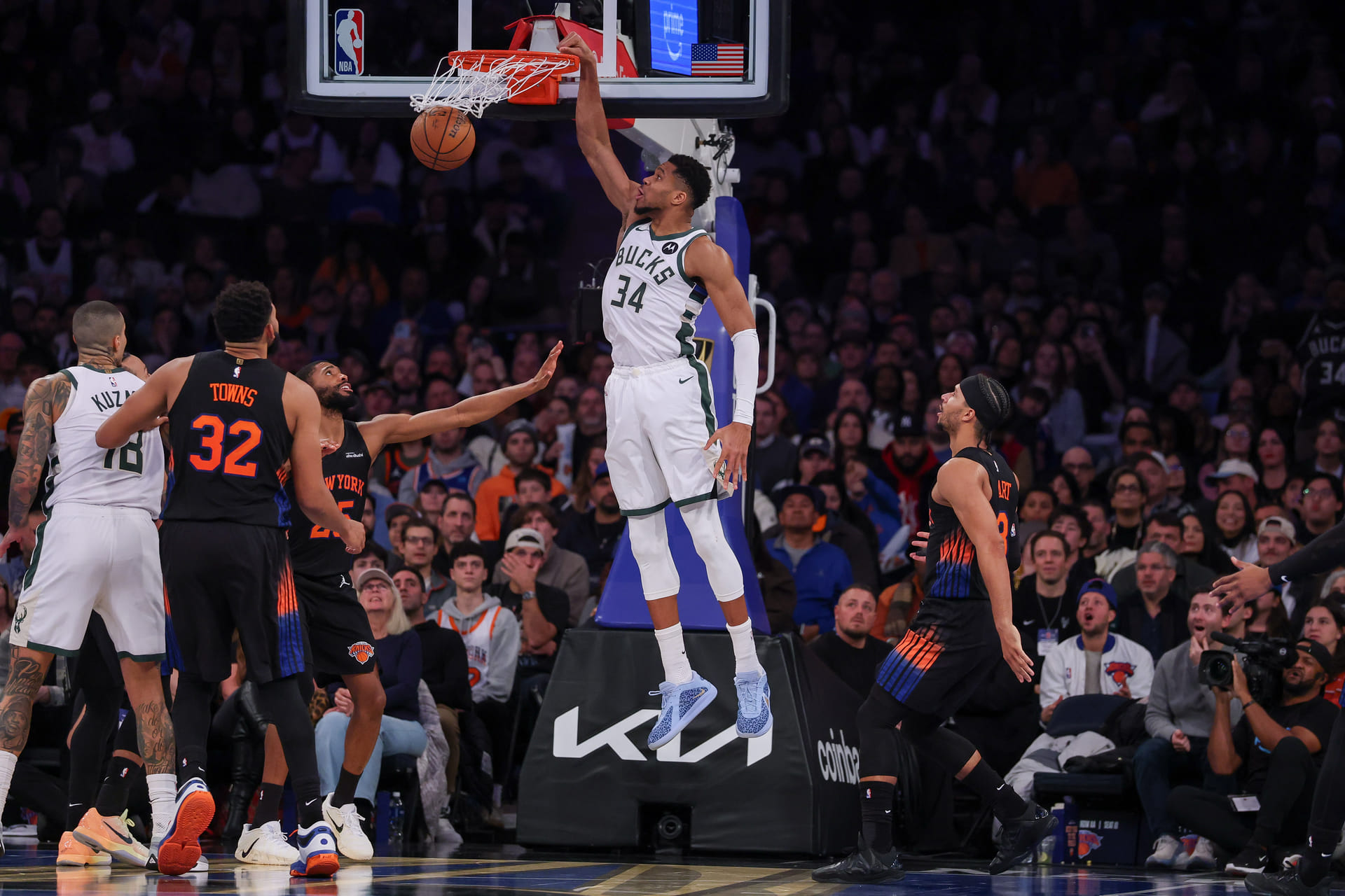 NBA: Milwaukee Bucks at New York Knicks - Source: Imagn