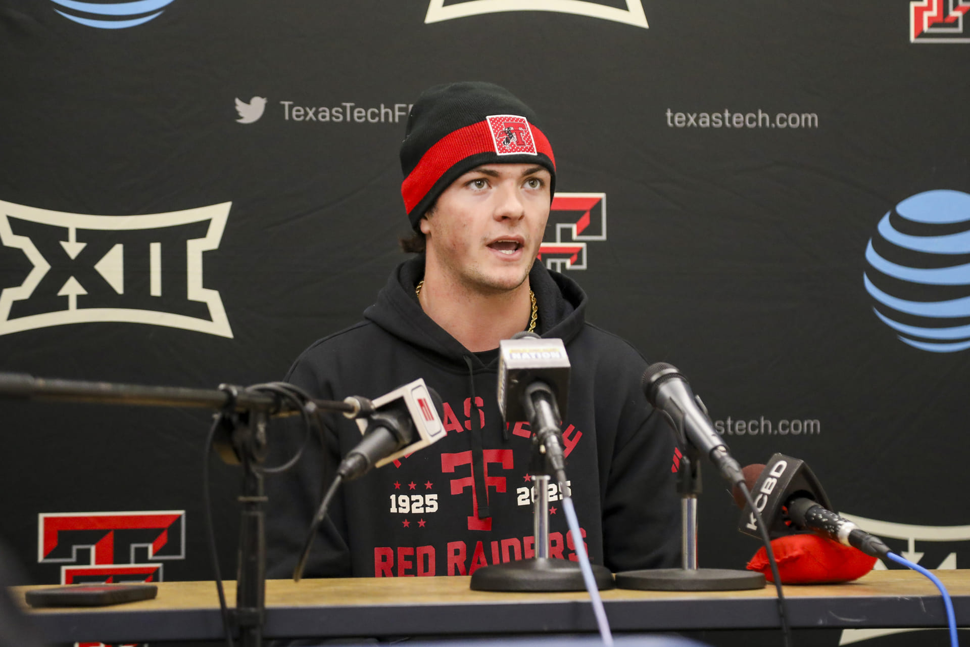 NCAA Football: Texas Tech QB Behren Morton - Source: Imagn