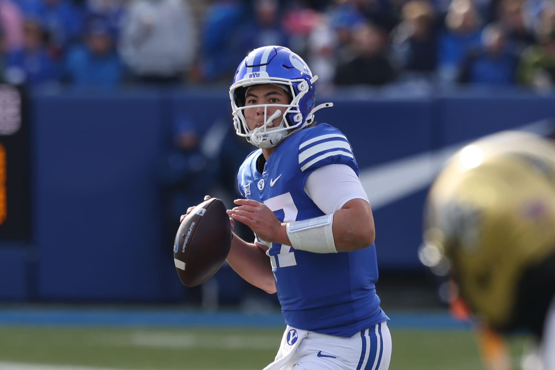 NCAA Football: BYU QB Bear Bachmeier- Source: Imagn