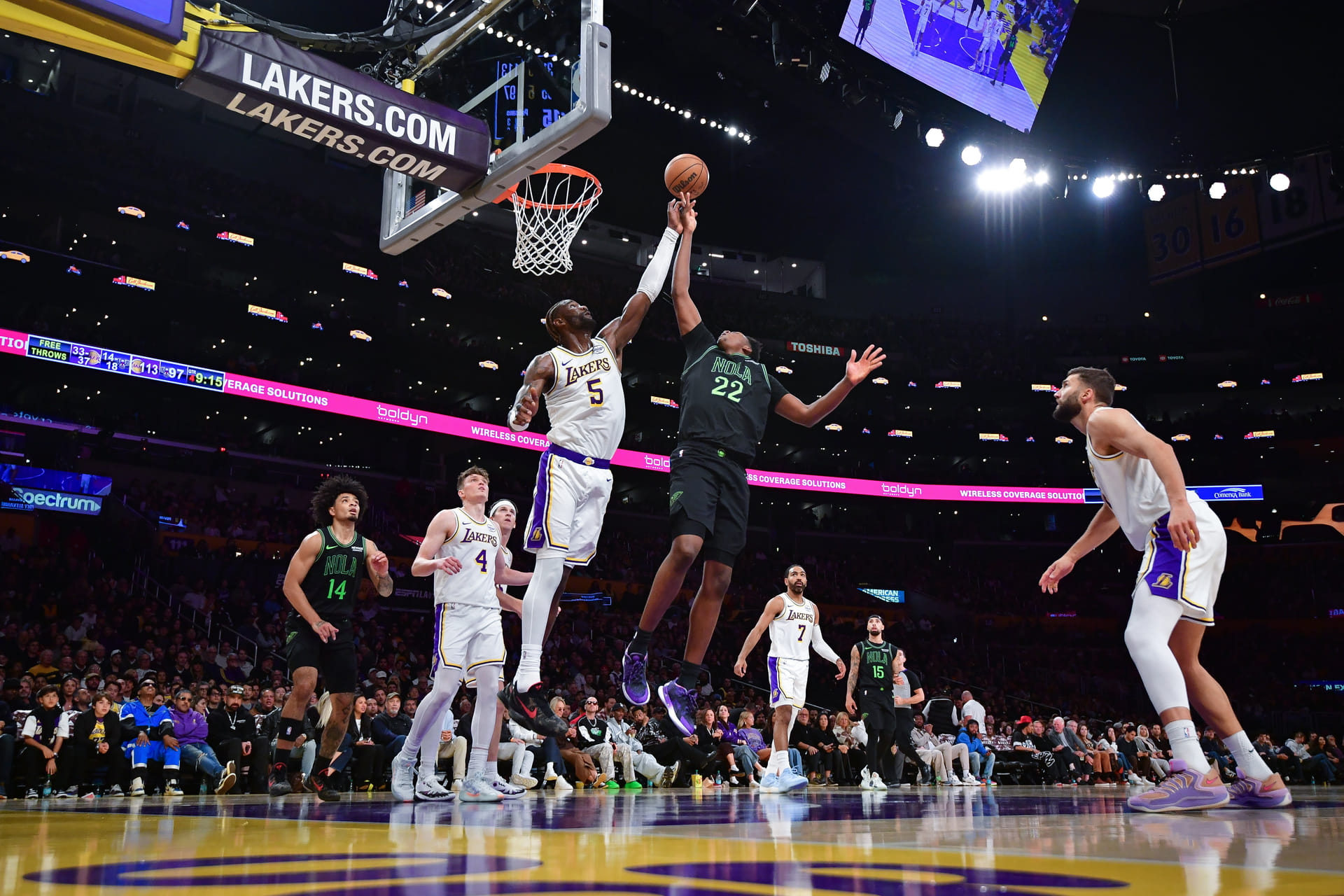 NBA: New Orleans Pelicans at Los Angeles Lakers - Source: Imagn