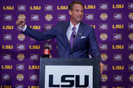 NCAA Football: Louisiana State Head Coach Lane Kiffin Introductory Press Conference - Source: Imagn