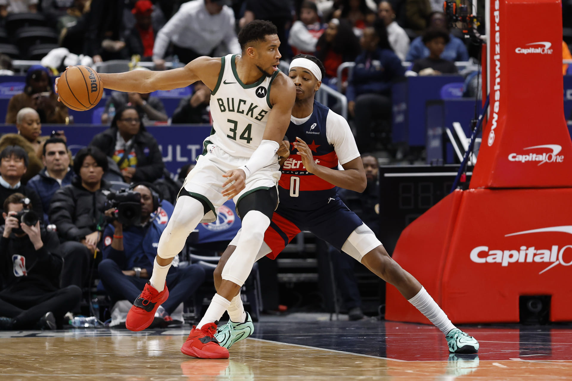NBA: Milwaukee Bucks at Washington Wizards - Source: Imagn