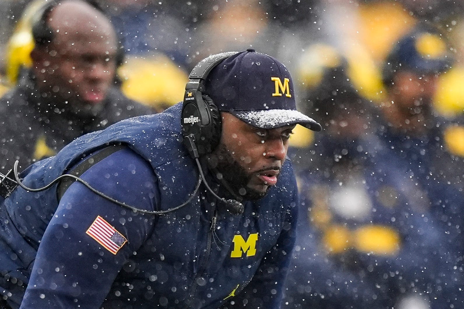 Former Michigan HC Sherrone Moore - Source: Imagn