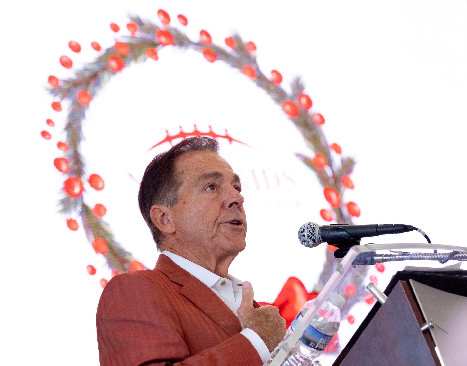 Former Alabama HC Nick Saban - Source: Imagn