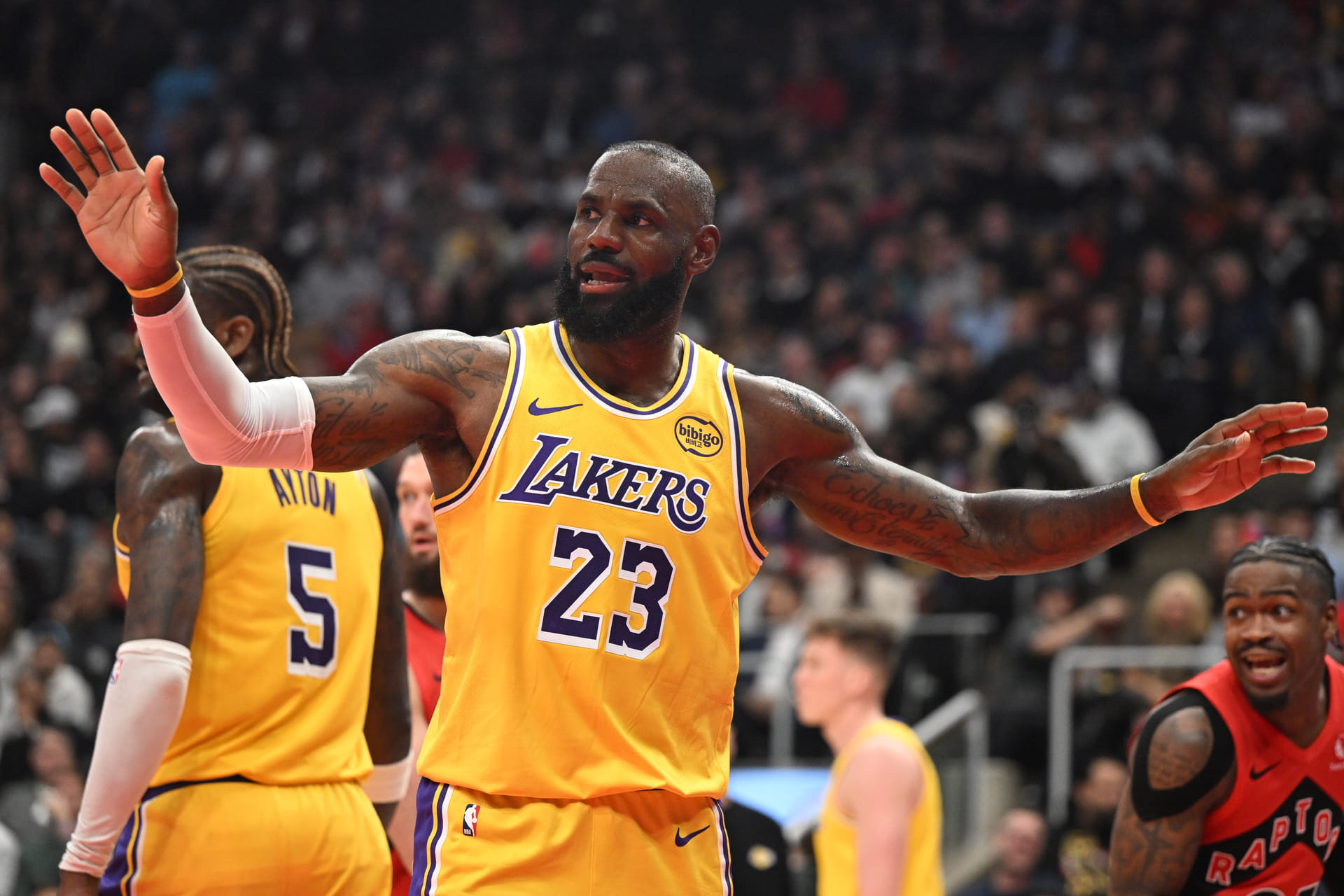 NBA: Los Angeles Lakers at Toronto Raptors - Source: Imagn