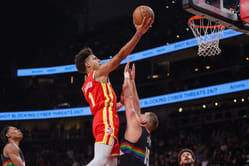 NBA Fans in Awe as Jalen Johnson's First Half Triple Double Gives Nikola Jokic a Taste of His Own Medicine