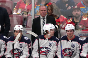 Columbus HC Dean Evason loses his cool after Blue Jackets blow 7–6 to Panthers - "Whole game was a joke"
