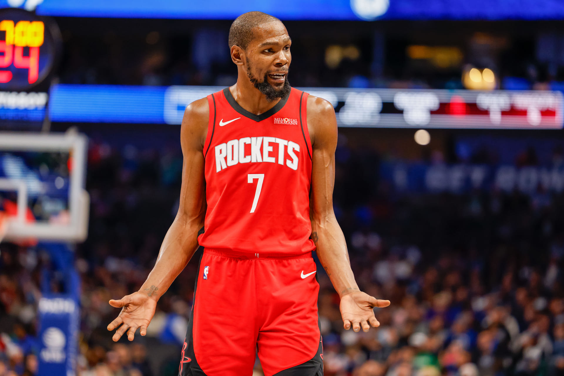 Kevin Durant of the Houston Rockets. (Photo: IMAGN)
