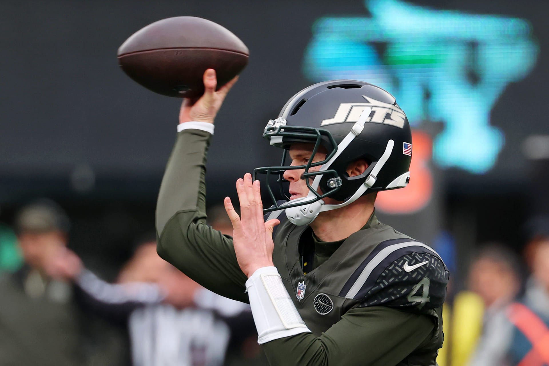 NFL: New York Jets QB Brady Cook - Zdroj: Imagn