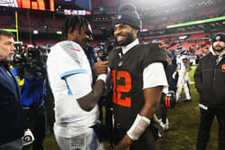 7 months after Shedeur Sanders rejected Cam Ward's jersey swap request, rookie QBs patch things up after Browns 31-29 loss to