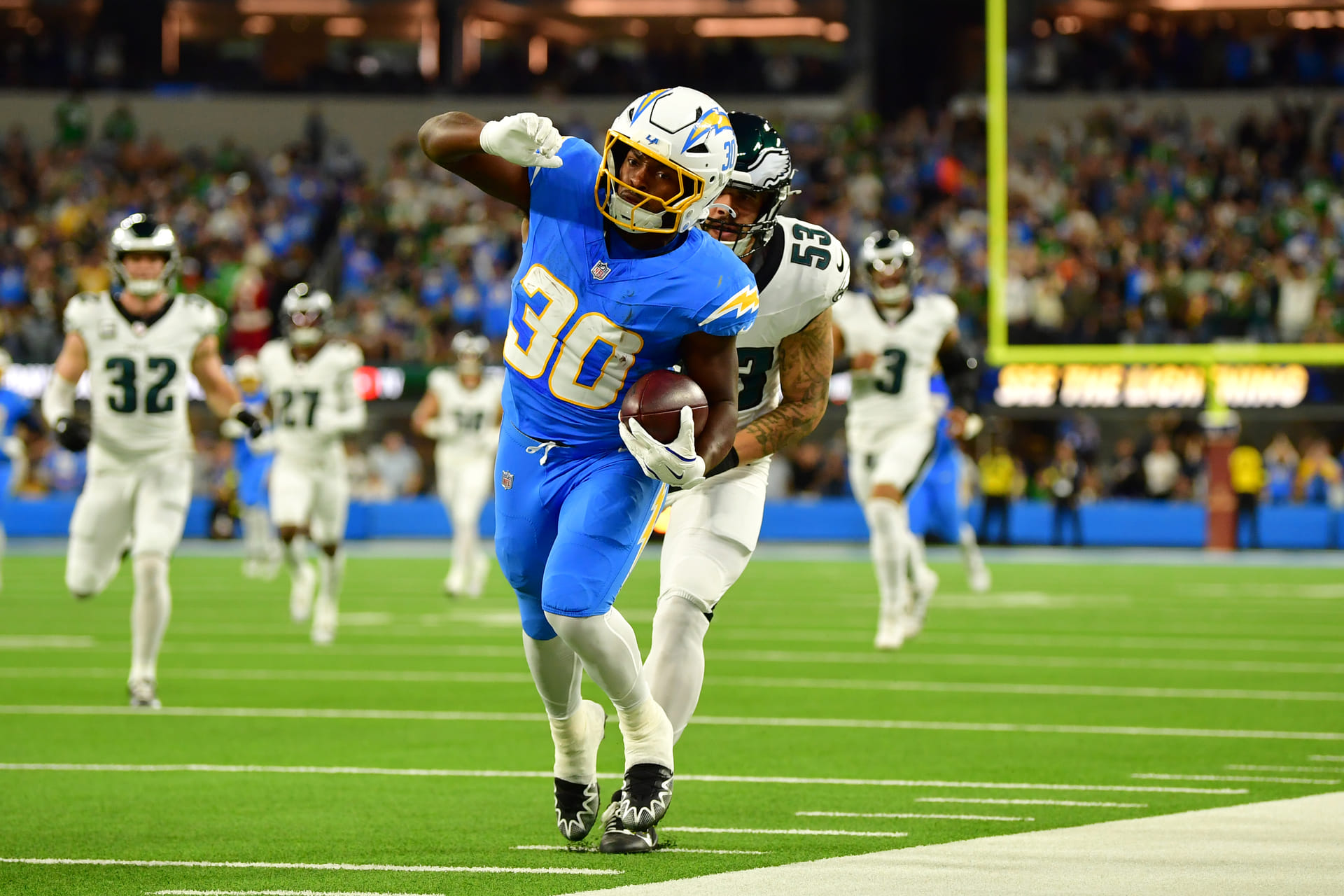 NFL: Philadelphia Eagles at Los Angeles Chargers - Source: Imagn