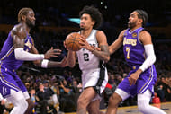 NBA: San Antonio Spurs at Los Angeles Lakers - Source: Imagn