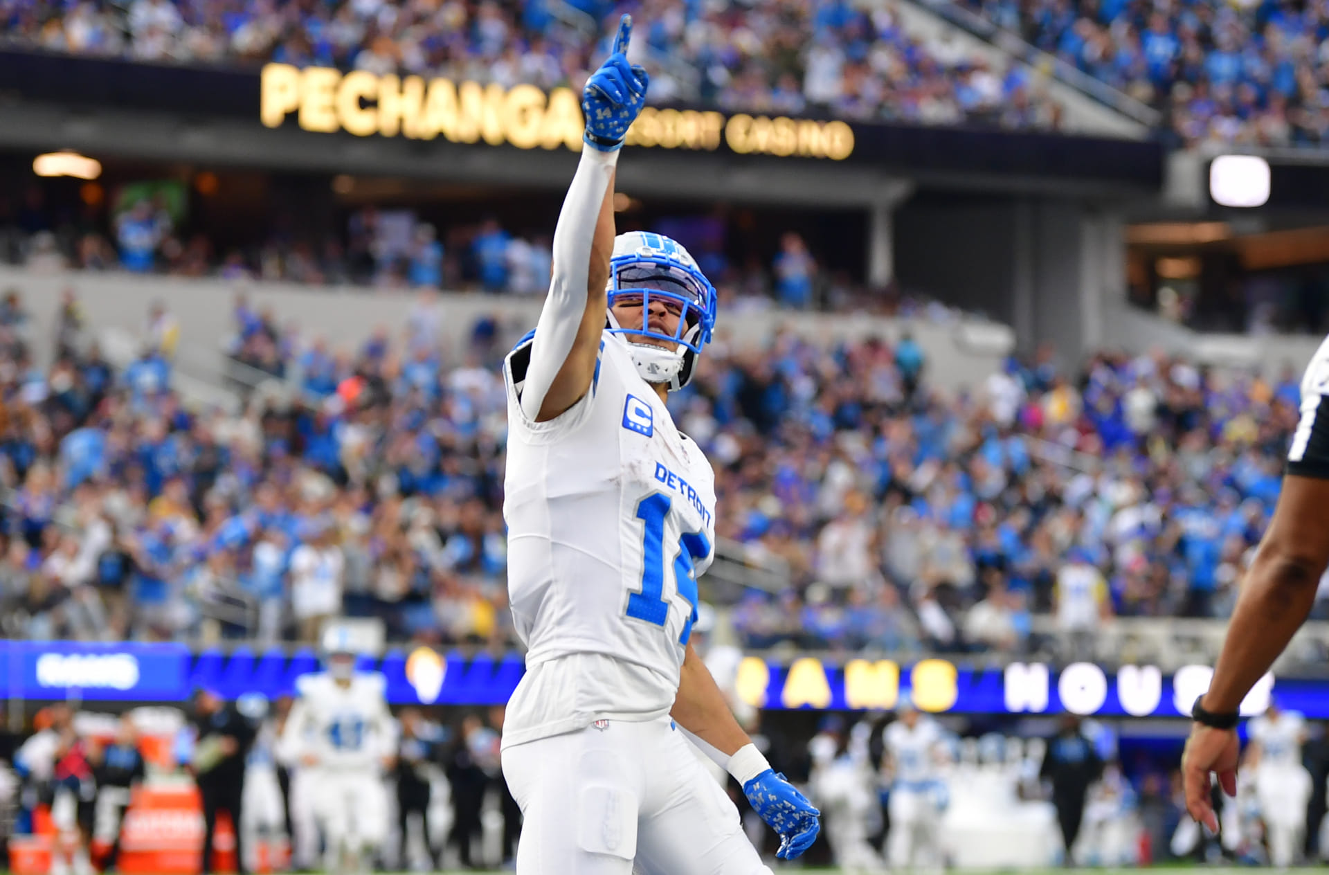 NFL: Detroit Lions WR Amon-Ra St. Brown - Zdroj: Imagn