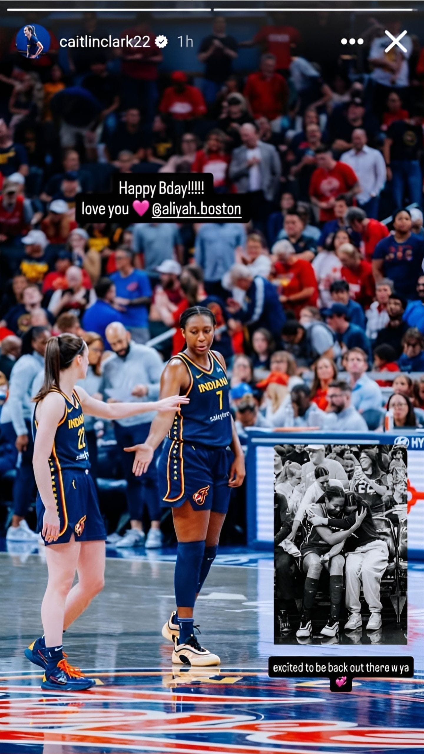 [Credit: IG/@caitlinclark22]