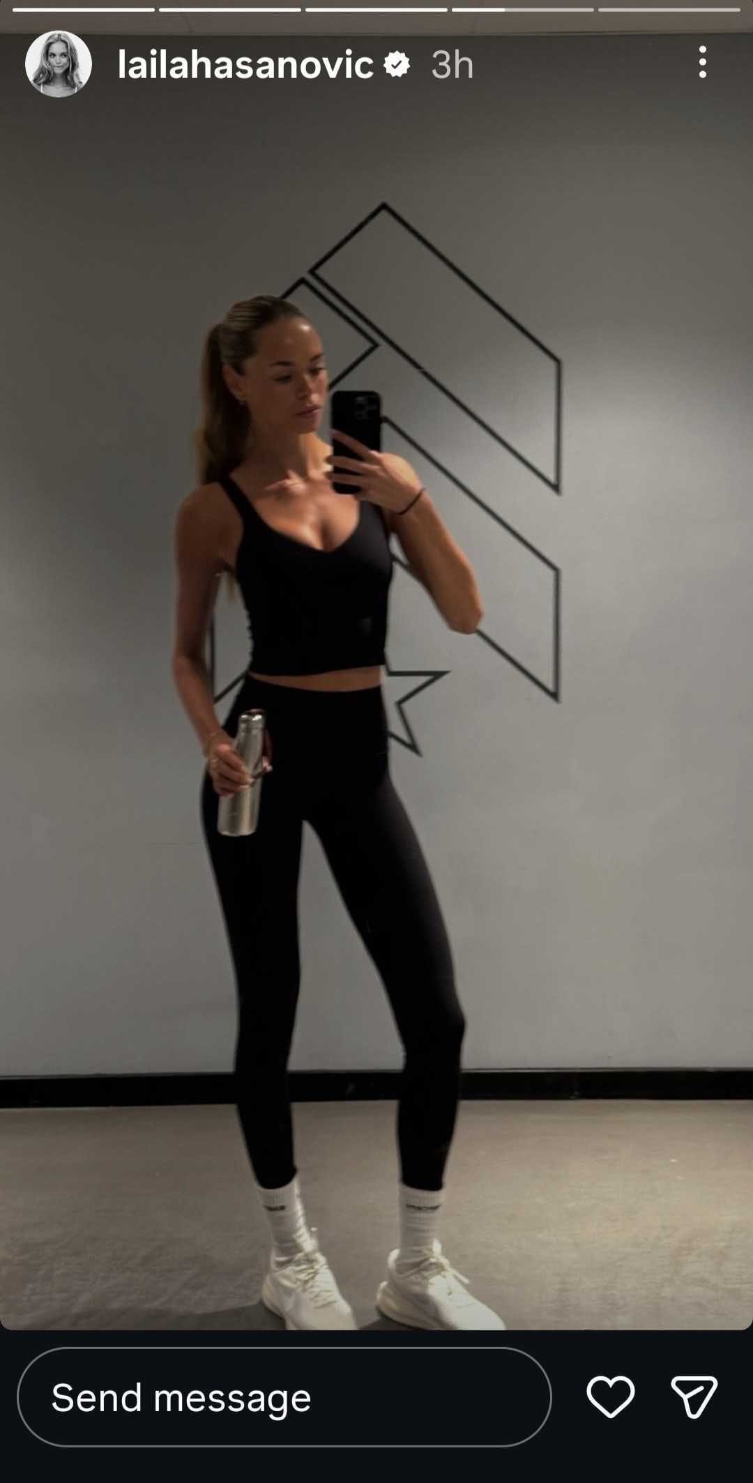 Laila&#039;s Instagram story