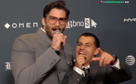 HasanAbi jokes about putting "the collar" on Stable Ronaldo at The Streamer Awards 2025