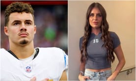 Ladd McConkey’s glammed-up wife Sydney fit-checks mini-skirt outfit for Raiders vs. Chargers Week 13 game