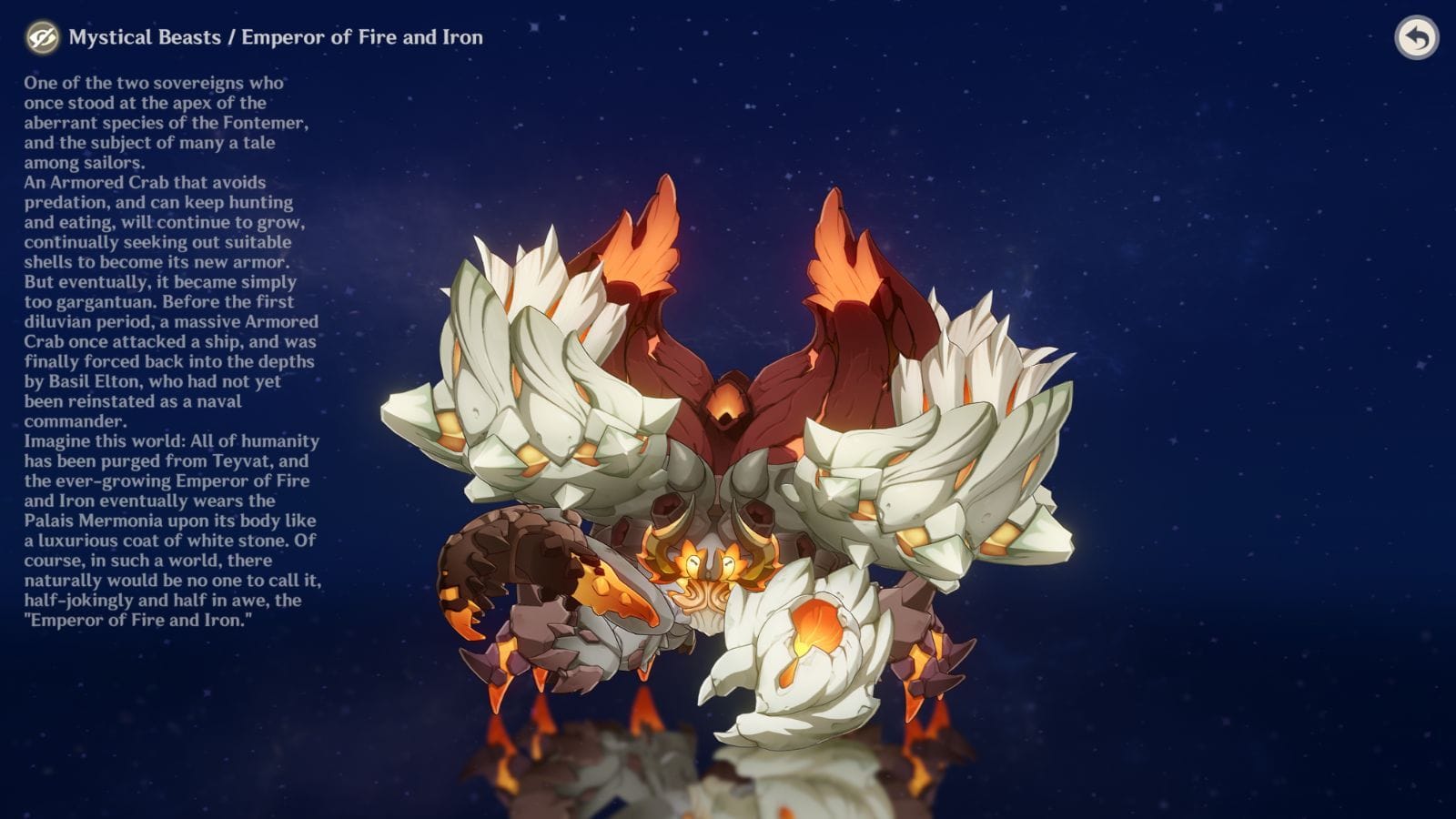 Emperor of Fire and Iron boss in Genshin Impact (Image via HoYoverse)