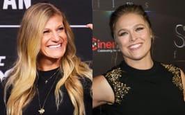 "Holy sh*t, dude, really?" - Kayla Harrison reacts to Ronda Rousey's rumored combat sports comeback