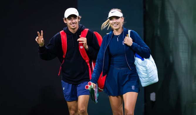 Tennis couples that dominated the Tour in 2025 ft. Alex de Minaur and Katie Boulter