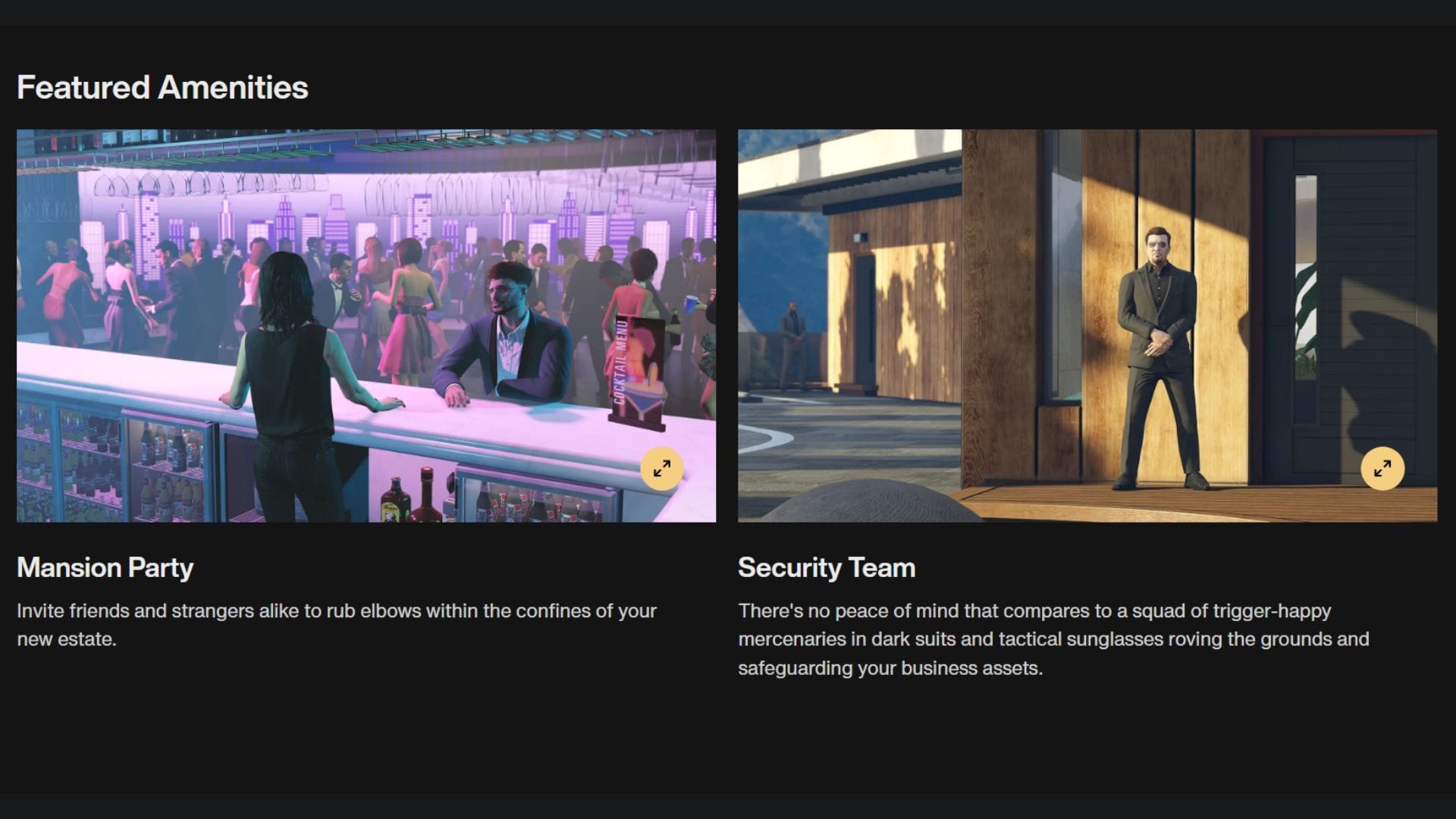 Some more features with GTA Online&#039;s mansion DLC (Image via Rockstar Games)