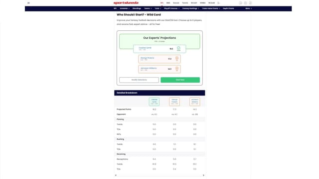 Lamb vs Pickens vs Williams - Sportskeeda's Who Should I Start Tool