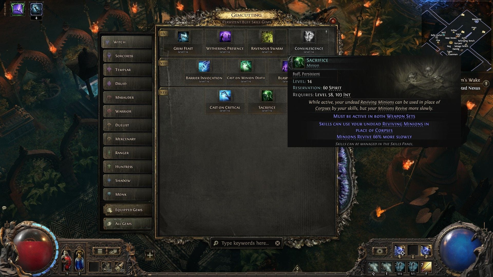 Minions will respawn a little faster than before (Image via GGG)