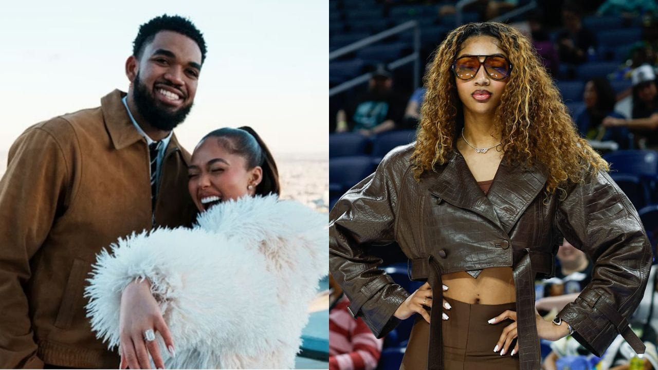 Karl Anthony Towns Angel Reese Others React As Jordyn Woods Wedding Plans Spark Core Memory Mome