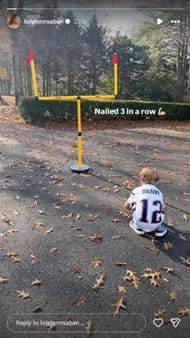 Nick Saban's Daughter Kristen Saban Shares Wholesome Snaps of Her Dad Coaching Grandson on Vacation