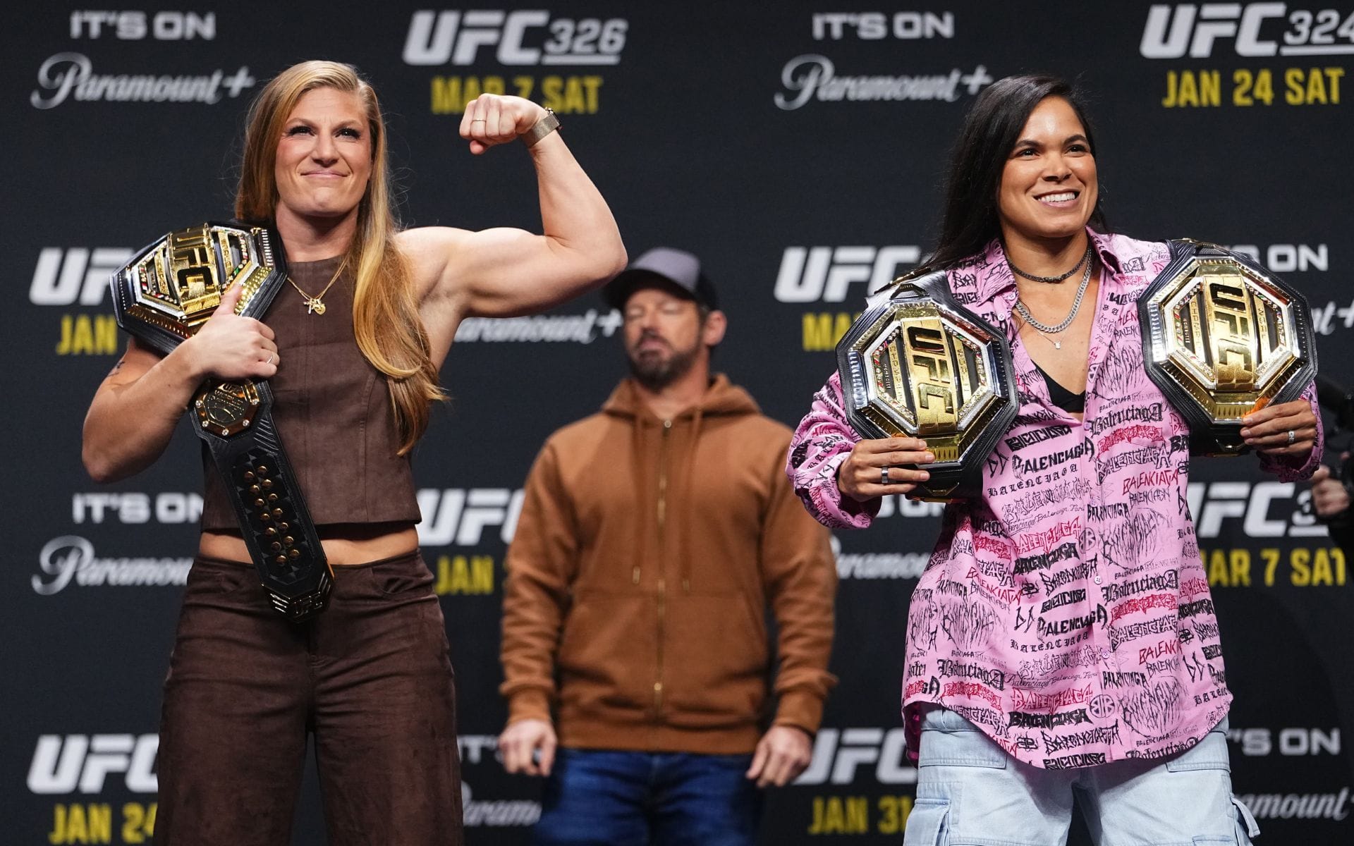 Kayla Harrison (left) will take on Amanda Nunes (right) next. [Images courtesy: Getty]