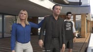 Michael and Amanda taking a tour of your mansion (Image via Sportskeeda Gaming || Rockstar Games)