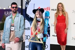 Novak Djokovic & Caroline Wozniacki join Iga Swiatek & fans in show of emotions after Lindsey Vonn's World Cup win