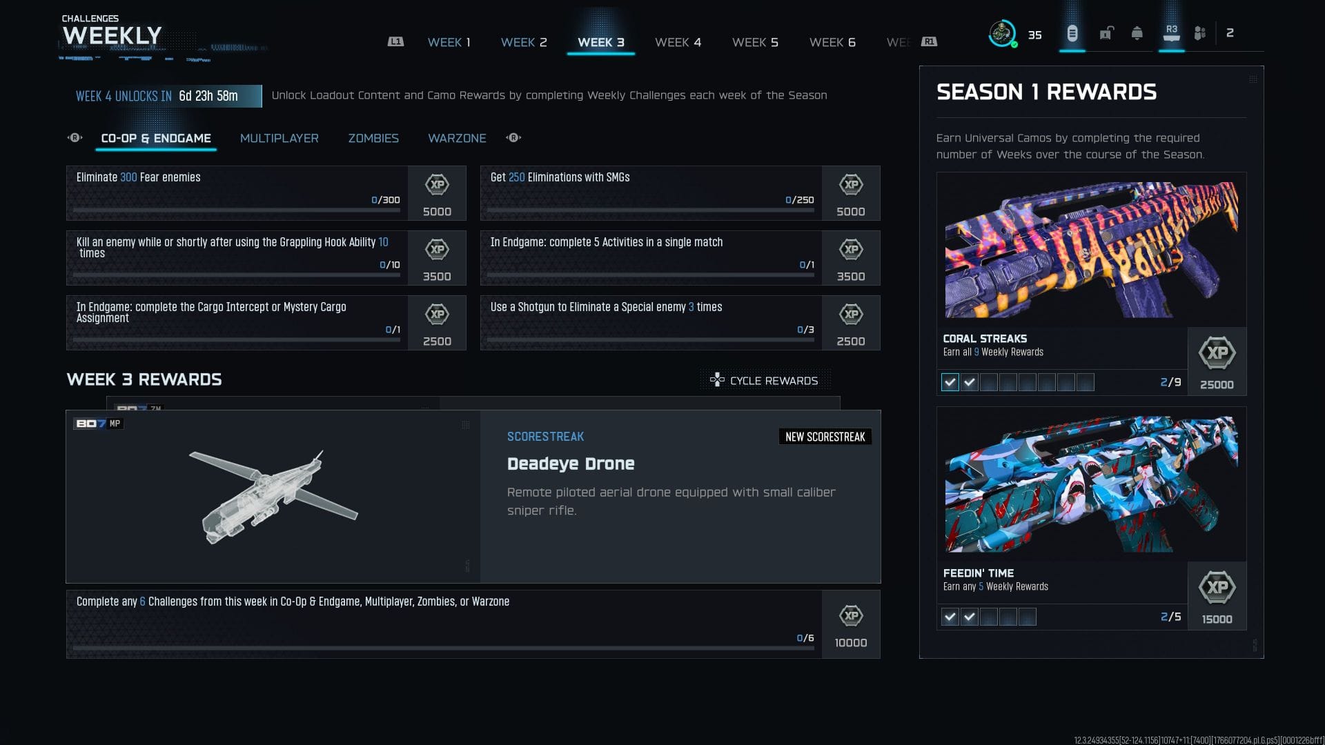 Défis de la semaine 3 de Warzone et Black Ops 7 saison 1 (Image via Activision)
